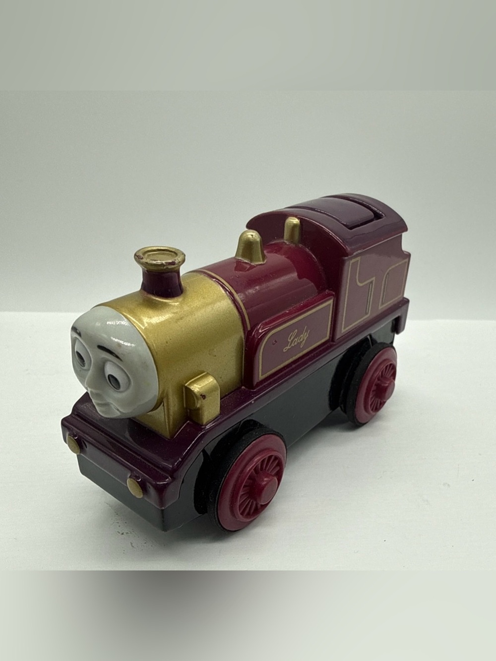 Thomas Train Lady Diecast Battery Operated Motorized for Wooden Track 2002 WORKS